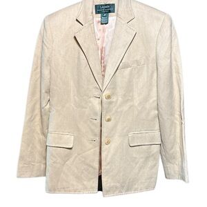 VINTAGE Ralph Lauren Woman’s Cream/Beige Blazer